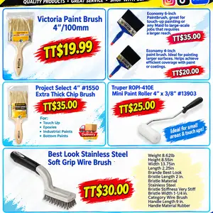 Project Select 4 inch 1550 Extra Thick Chip Brush, Couva