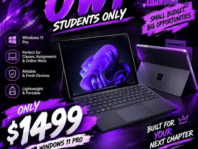 Laptops for uwi students, St. Augustine
