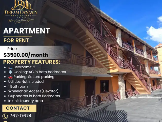 2-bedroom apartment in Pierre Road to rent, Charlieville