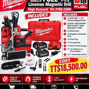 Milwaukee Magneti Drill kit XC8.0, Couva