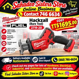 Milwaukee Hackzall M18 2719 20, Couva