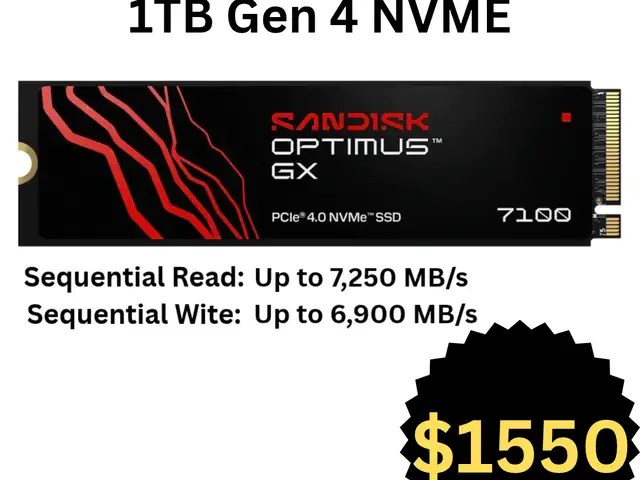 Sandisk 1TB NVME, St. Augustine