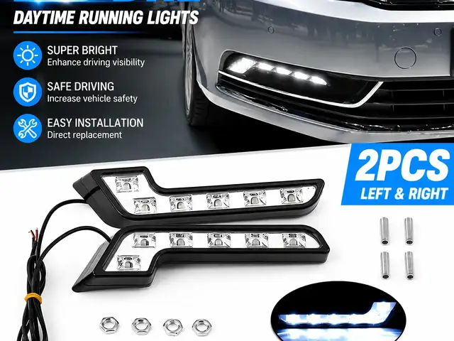 L Shaped DRL lights, Freeport