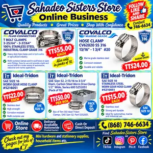 Hose Clamps, Couva