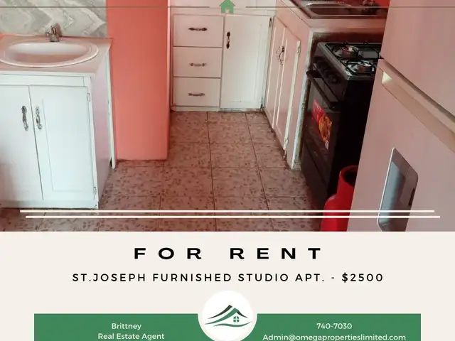 Studio apartment in Elizabeth Park to rent, St. Joseph