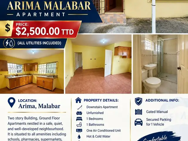 1-bedroom apartment in Malabar to rent, Arima