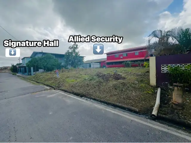 Residential land 5400 sq.ft, Chaguanas
