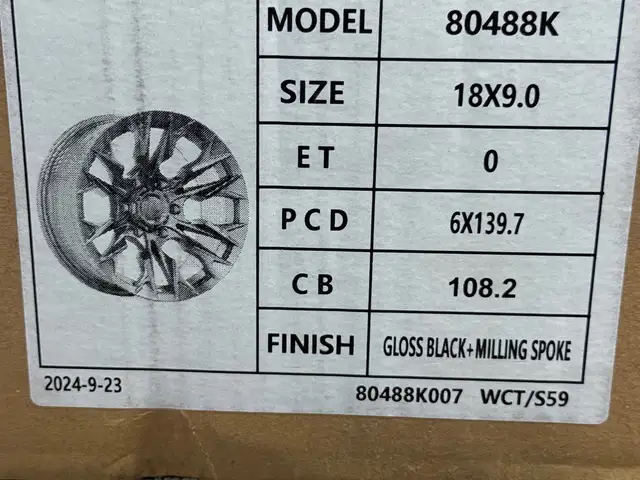 Forgiato Rims and conversion spacers, La Romain