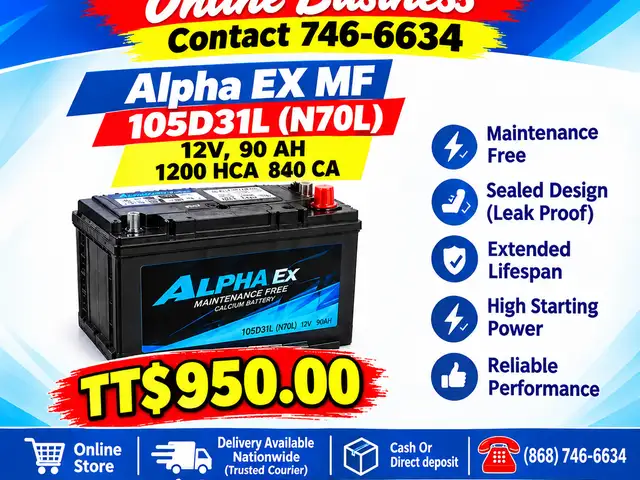 Apha Ex Batteries 17 Plate, Couva