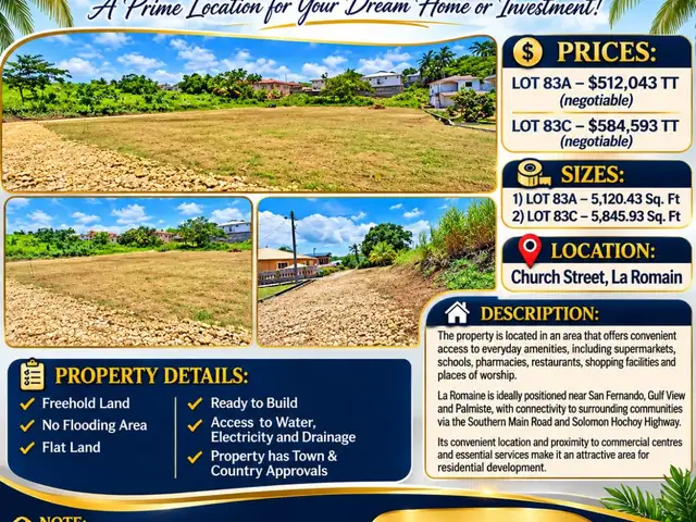 Residential land 548593 sq.ft, La Romain