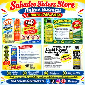 rLiquid Wrench Penetrating Oil, Superzilla, Off Repellant, CRC Wasp and Hornet K, Couva