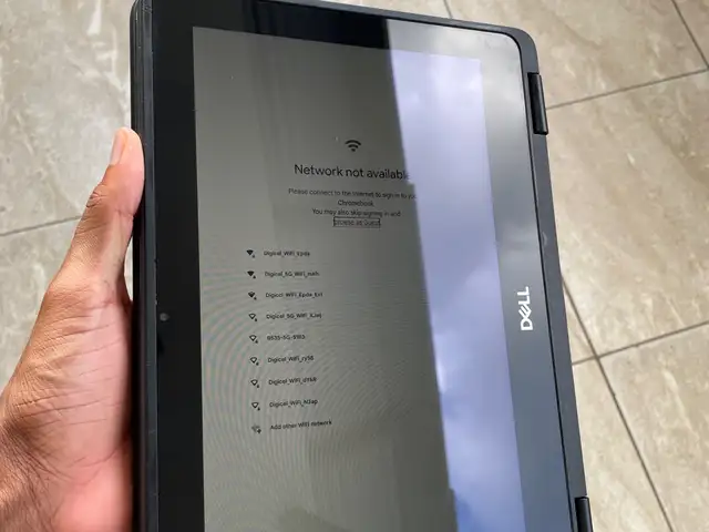 12inch Dell 2in1 foldable tabs, Trincity