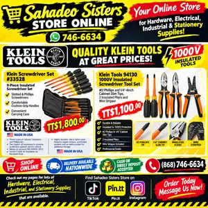 Klein insulated Screwdriver Set, Couva