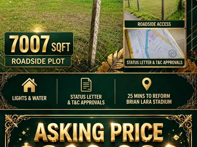 Residential land 7007 sq.ft, Gasparillo