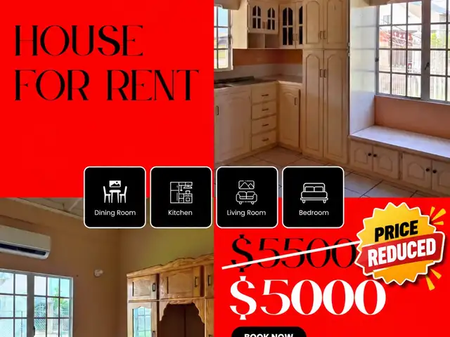 3-bedroom house in Couva to rent, Couva
