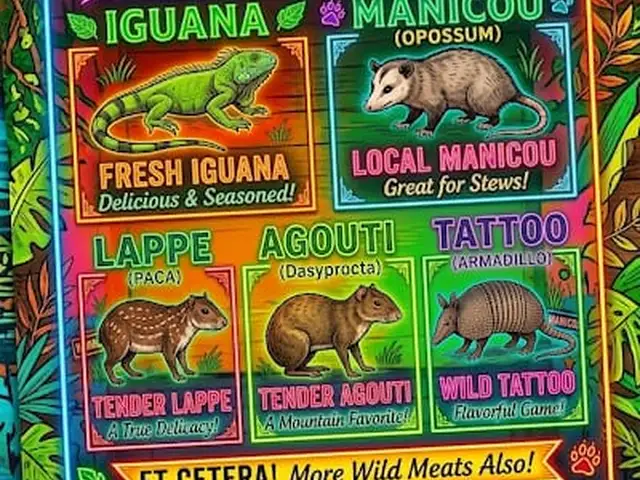 Wild meat, Chaguanas