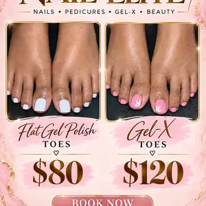 Pedicure & Gel X toes, Tunapuna
