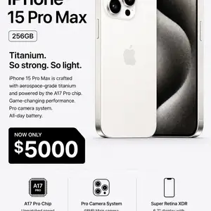 iPhone 15 pro max, Tacarigua