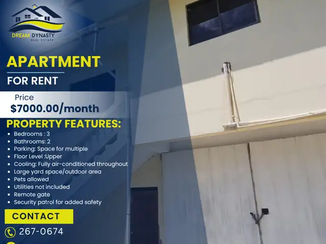 3-bedroom house in Block 5, Palmiste to rent, Palmiste
