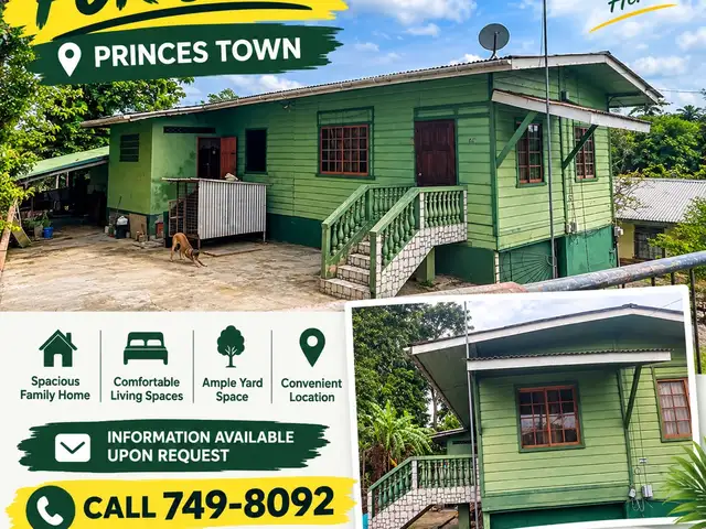 6-bedroom house in manahambre for sale, Princes Town