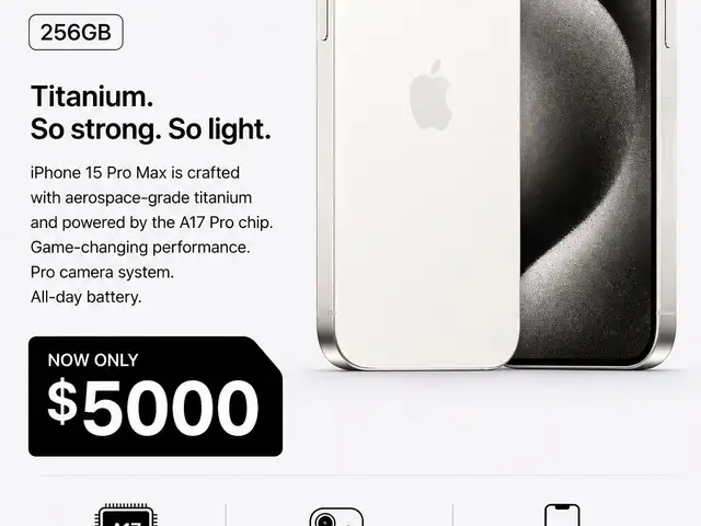iPhone 15 pro max, Tacarigua
