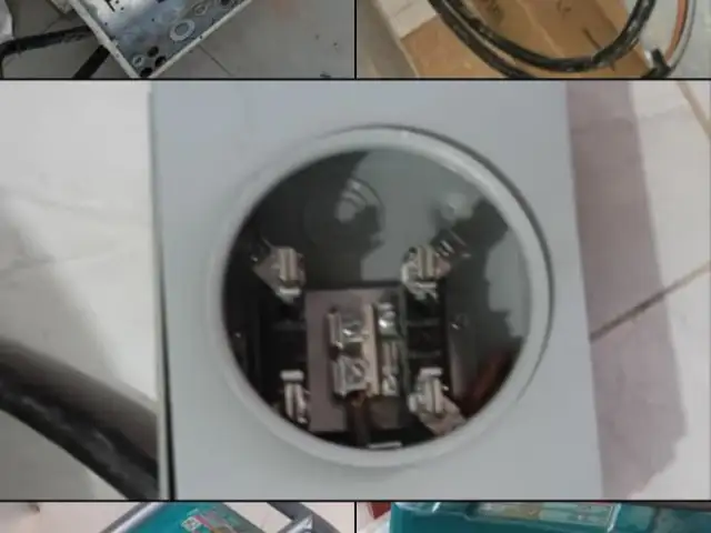 Panel, cable, generator, Roystonia