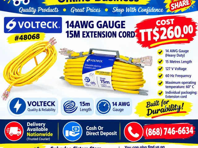 EXTENSION Cord 15m, Couva