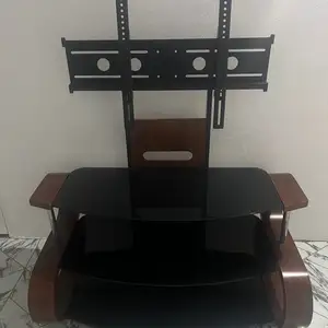 Glass and wood TV stand, San Fernando