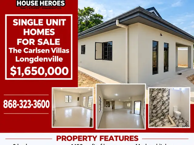 3-bedroom house in Sara Gardens for sale, Longdenville