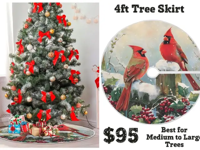 4ft tree skirt, Charlieville