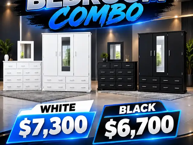 Bedroom Wardrobe Combo Available Now, Penal