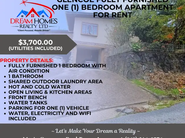 1-bedroom apartment in Irish Avenue, Glencoe to rent, Glencoe