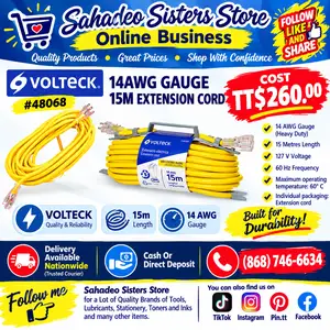 EXTENSION Cord 15m, Couva