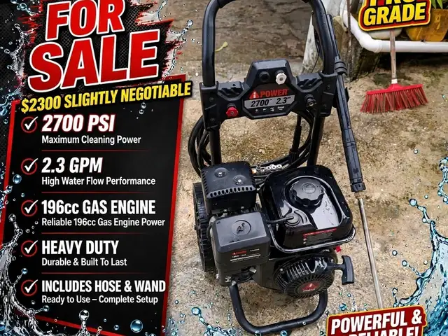 pressure washer, Caroni