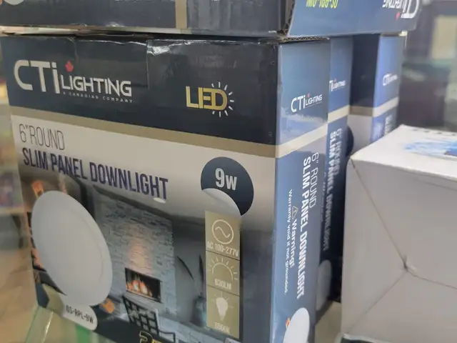 LED downlighter, Port of Spain