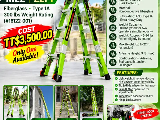 Little Giant Ladder 22ft 300lbs, Couva