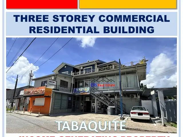Commercial Residential Property in Tabaquite, Tabaquite