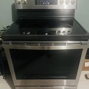 GENERAL ELECTRIC PROFILE 30 INCH STAINLESS STEEL 5 ELEMENTS FREE STANDING STOVE, El Socorro
