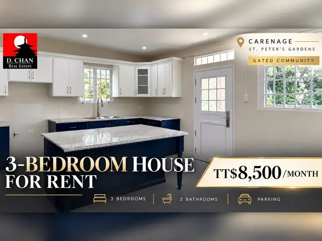 3-bedroom house in Carenage to rent, Carenage