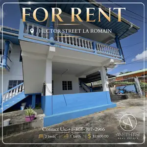  2-bedroom apartment in Hector Street to rent, La Romain