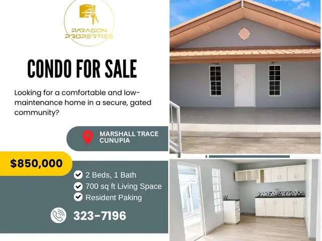 2-bedroom house in Marshall Trace for sale, Cunupia