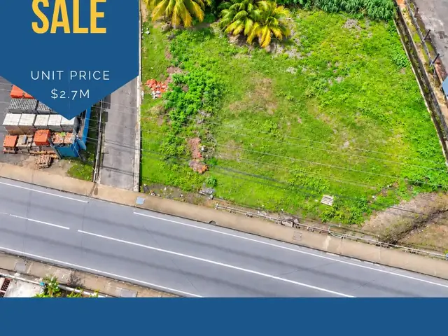 Residential land 10000 sq.ft, Sangre Grande