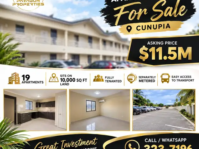 19 Unit Apartment Building in Cunupia, Cunupia