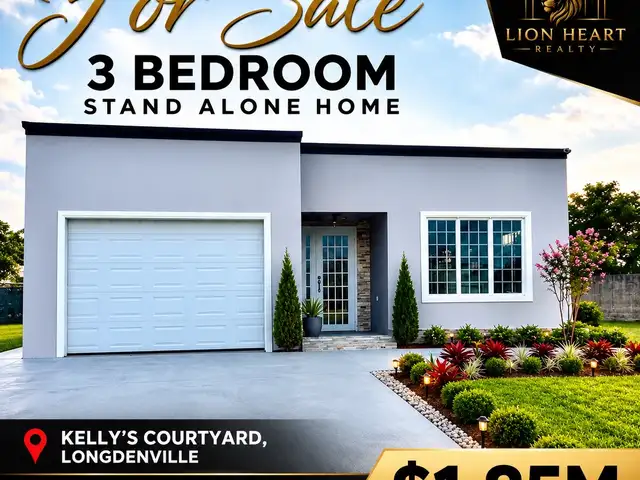 3-bedroom house in Longdenville for sale, Longdenville