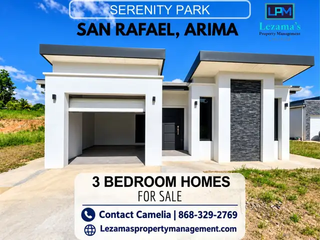 3-bedroom house in Arima for sale, San Raphael