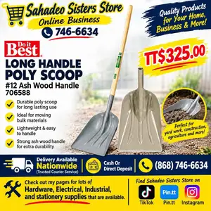 Do It Best Long Handle Poly Scoop, Couva