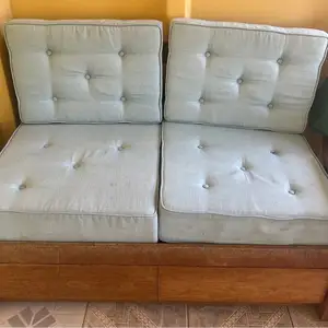 2 Seater Wooden Sofa, Arima