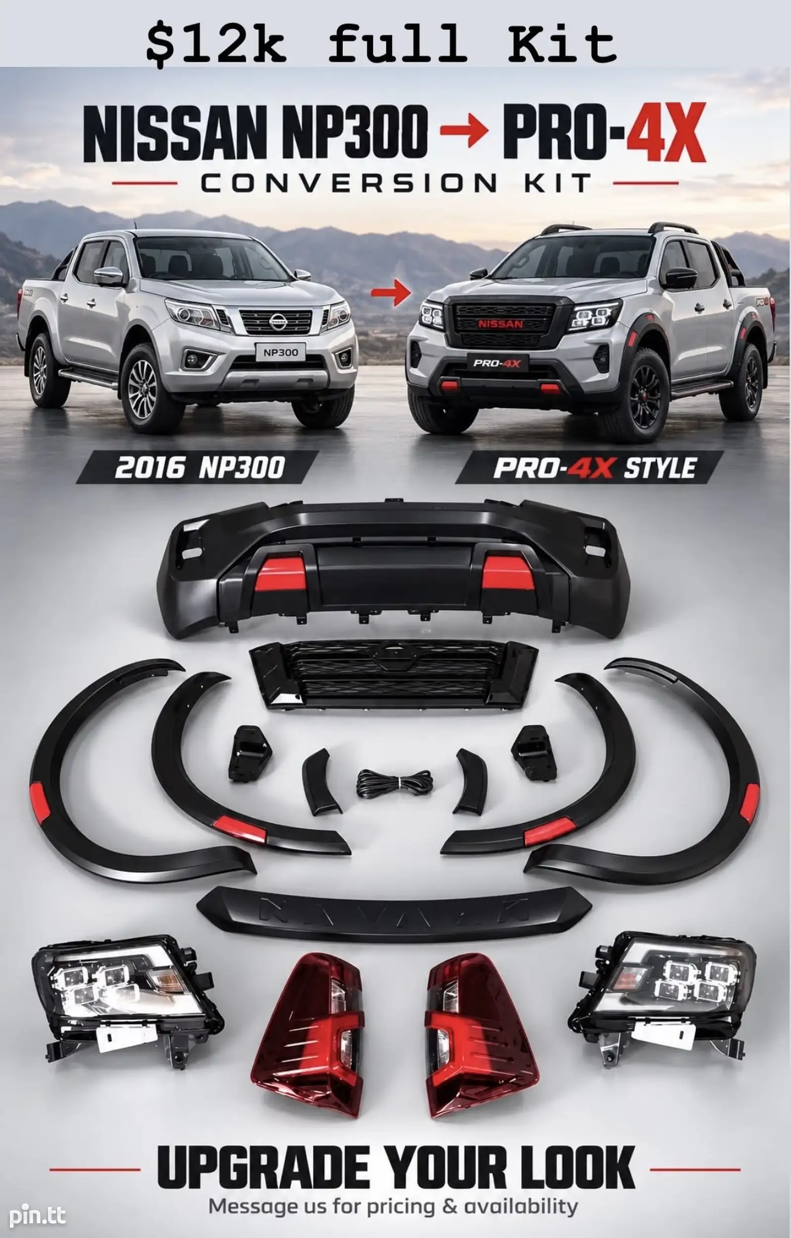 Np300 To Pro 4 X Full Conversion Kit TT$12,000 №655126 in South West ...