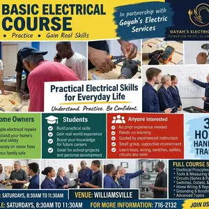 Electrical training, Williamsville