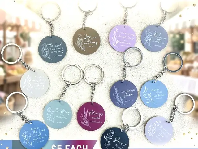 Inspirational keychains, Charlieville